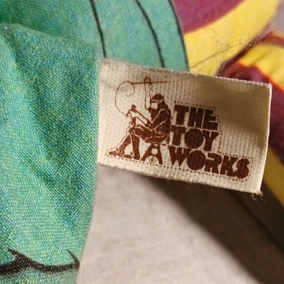 Vintage Toy Works Humpty Dumpty Kapok Doll 2 Faces Made in USA - Picture 9 of 9